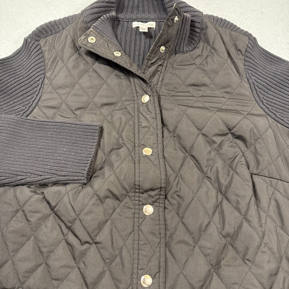 WOMENS XL SWEATER Croft and Barrow LAVENDER PINK 1/4 Zip Pullover CABLE KNIT - Picture 5 of 10